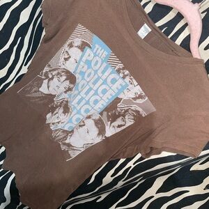 The Police Band Tee 🤎